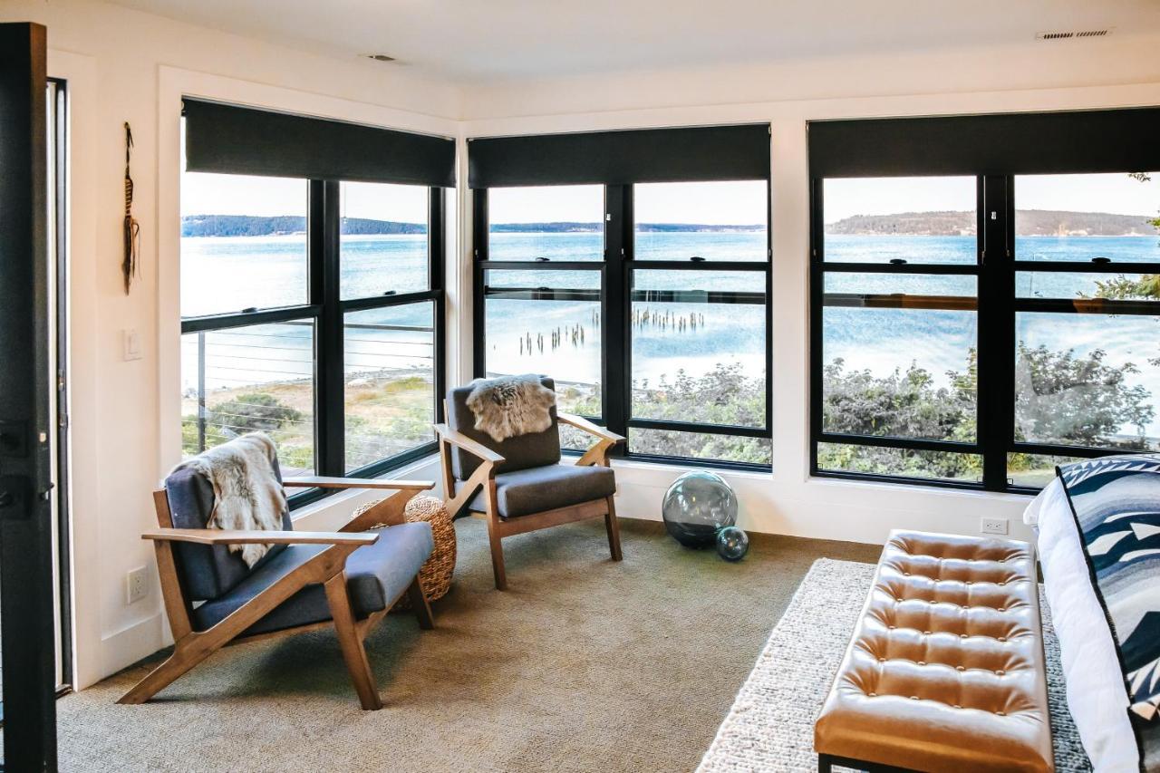 Whidbey Island Modern Farmhouse Greenbank Bagian luar foto
