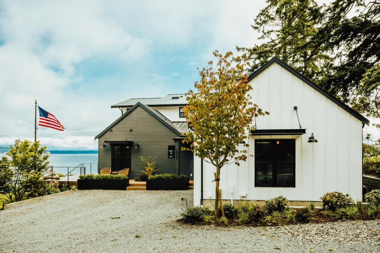 Whidbey Island Modern Farmhouse Greenbank Bagian luar foto