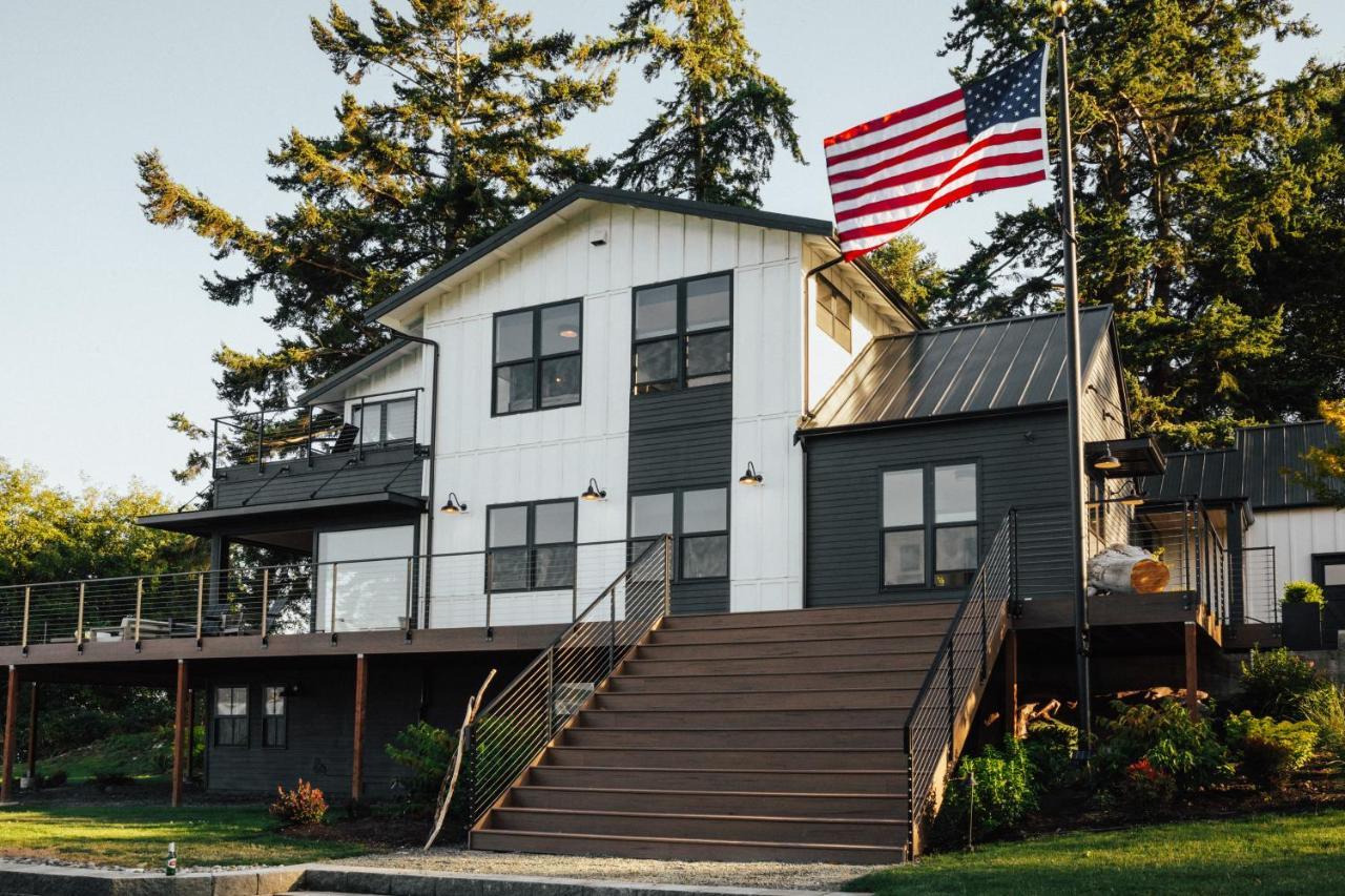 Whidbey Island Modern Farmhouse Greenbank Bagian luar foto